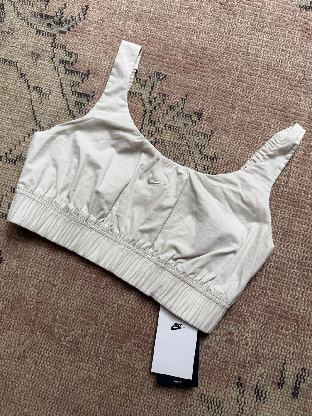 NWT Nike Cotton Crop Top